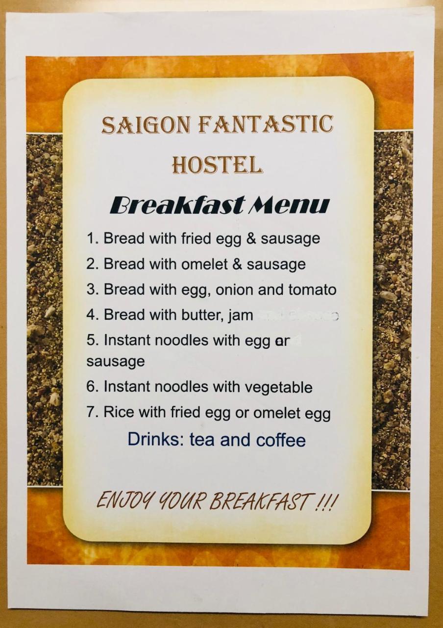 Saigon Fantastic Hostel Ho Chi Minh-Byen Eksteriør billede